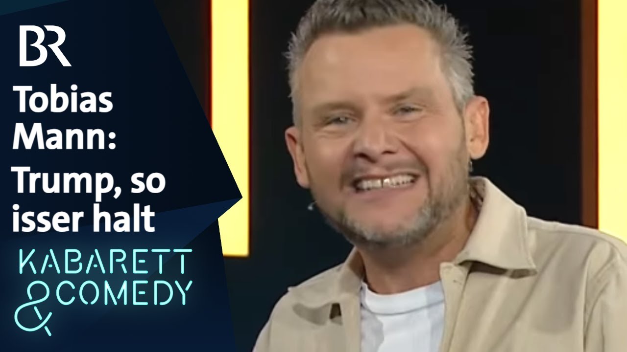 Tobias Mann: Trump, so isser halt | schlachthof | BR Kabarett & Comedy