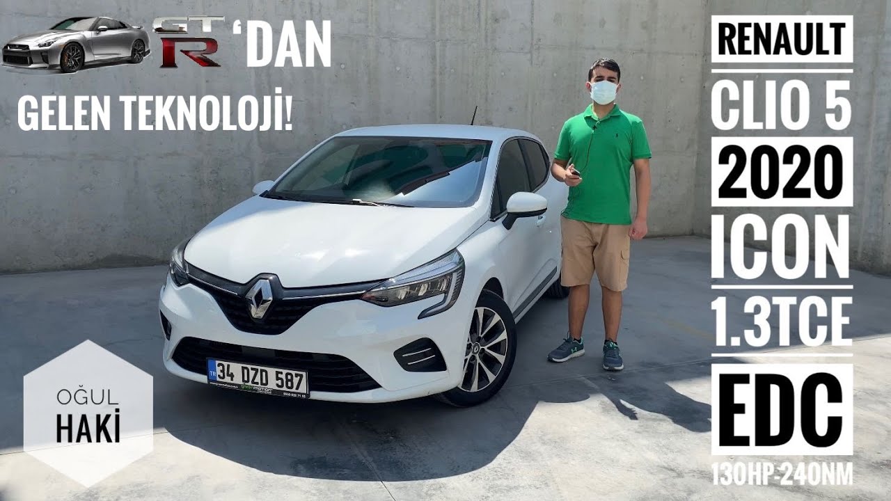 Renault Clio 5 Icon 1.3tce İnceleme|2020|r35 GT-R’dan gelen teknoloji!|Oğul Haki