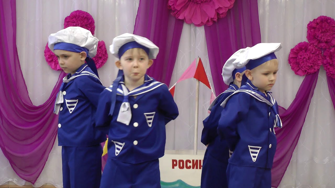Танець матросів на святі 8 Березня 2020 в старшій групі. Муз. кер.  Кушнір А.  О.