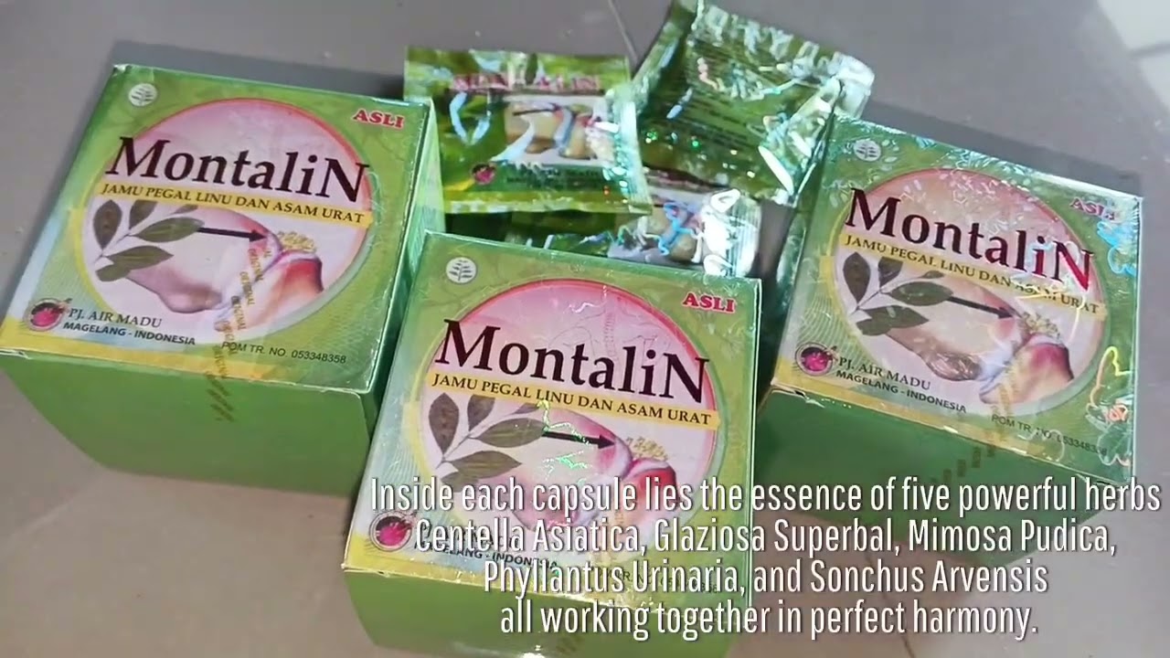 🌿 Experience the Natural Benefits of Montalin Herbal Capsules for Healthy Joints!