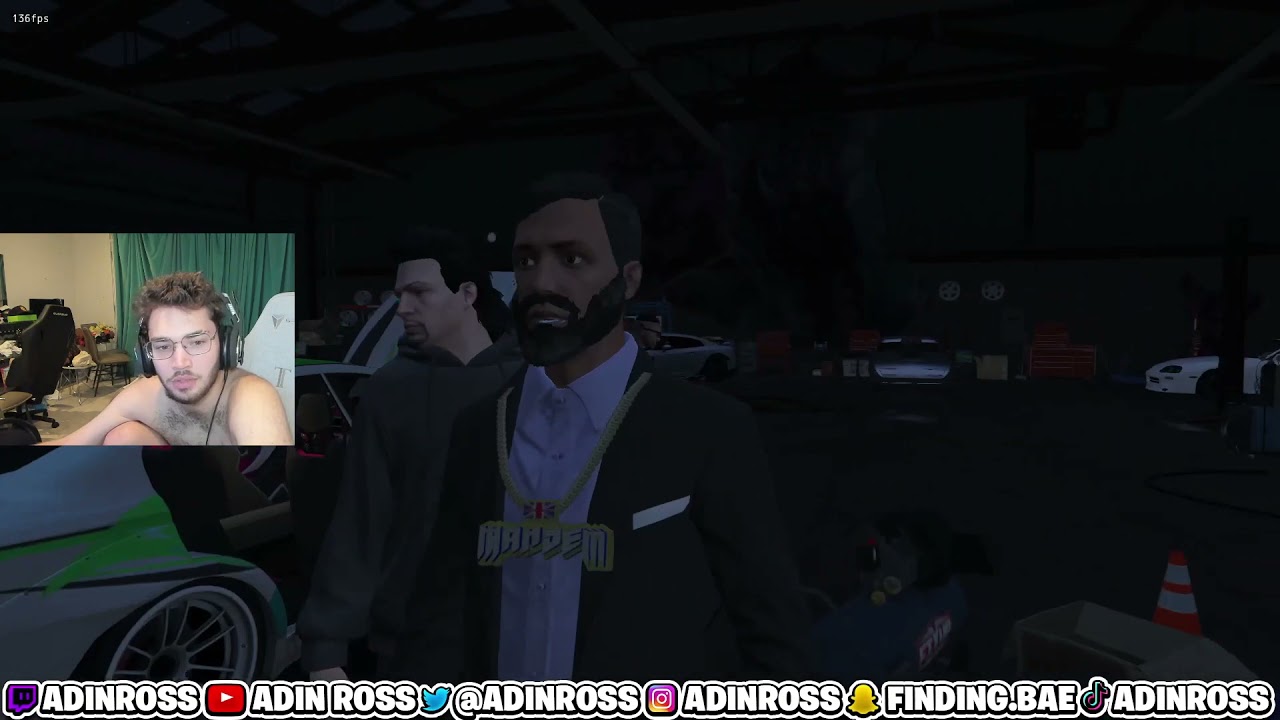 ADIN TRIES TO GET GIRLFRIEND IN GTA (NO PIXEL) [FULL STREAM]