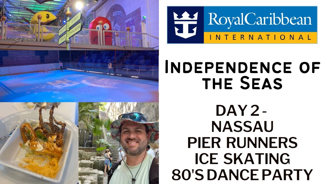 Royal Caribbean Independence of the Seas Bahamas Vlog - Day 2 Pier Runners, Formal Night, 80's Party