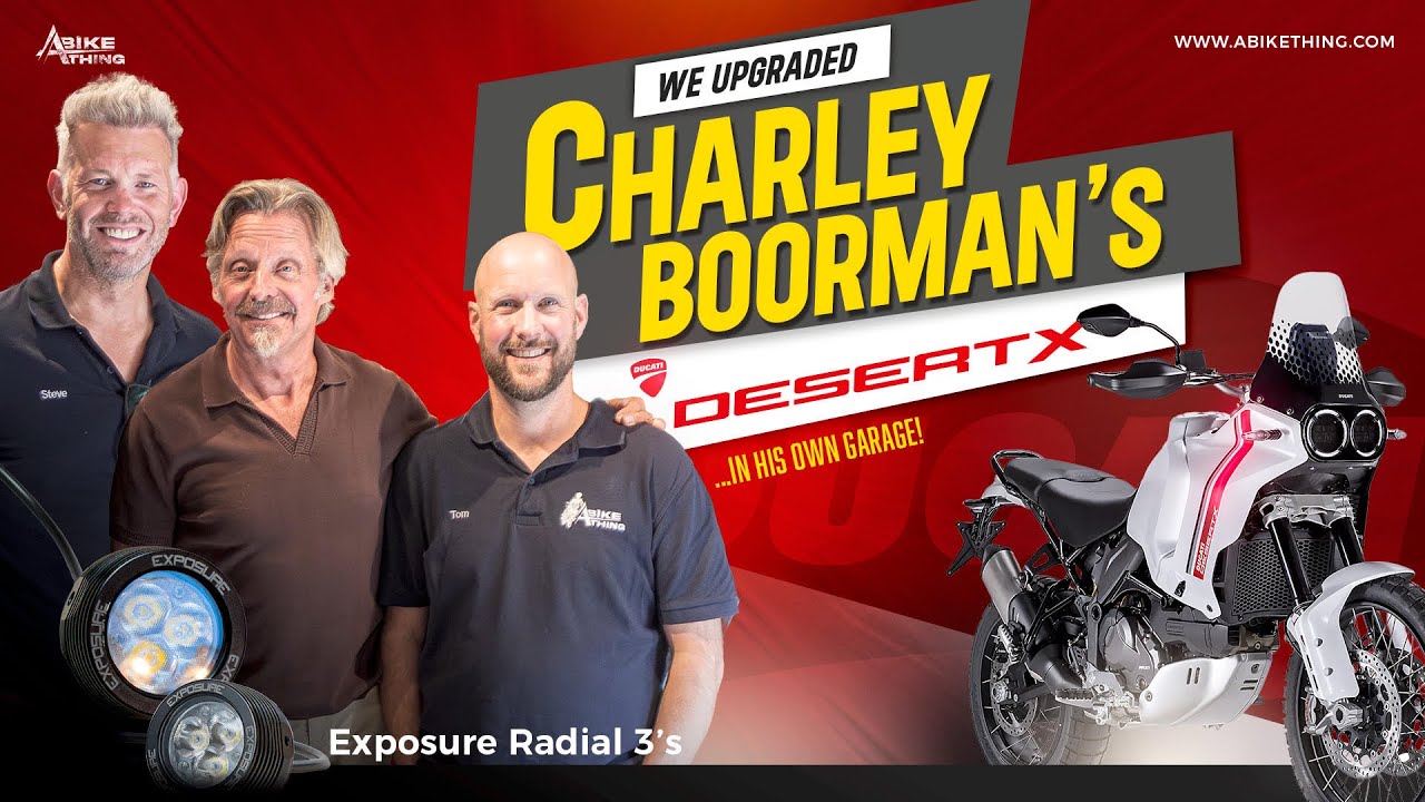 We Kitted Out Charley Boorman’s Ducati Desert X…