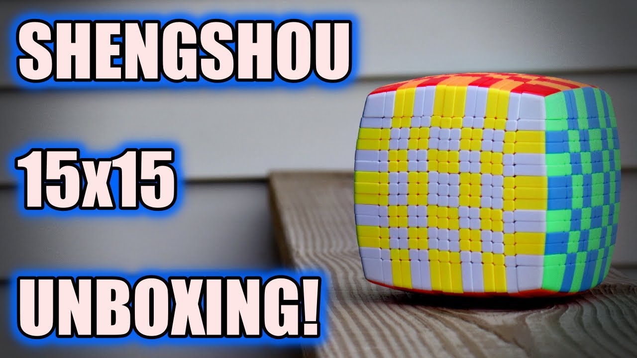 Shengshou 15x15 Unboxing! | Cubeorithms (SpeedCubeShop)