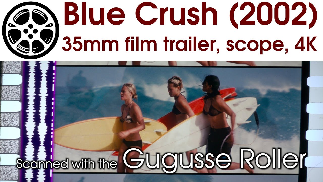 Blue Crush (2002) 35mm film trailer 1, scope 4K