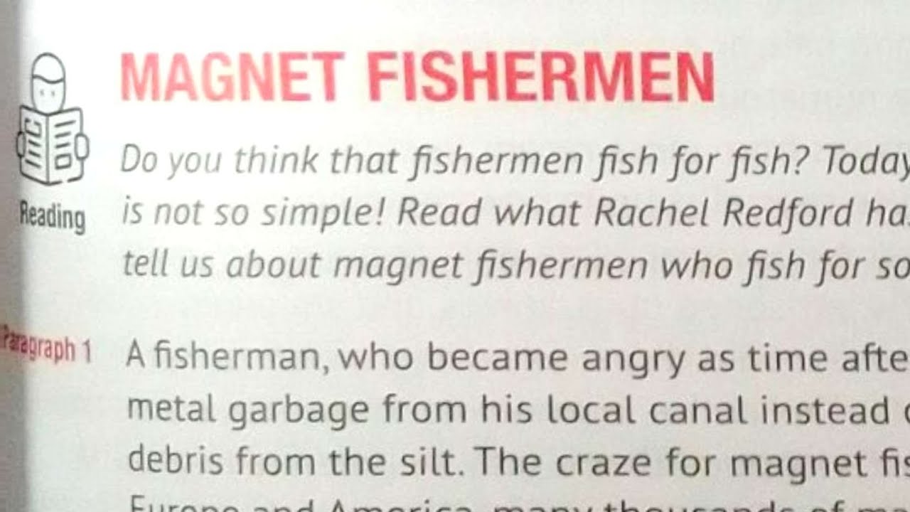 Magnet Fishermen| unit 7|Searching oxford Progressive English 6