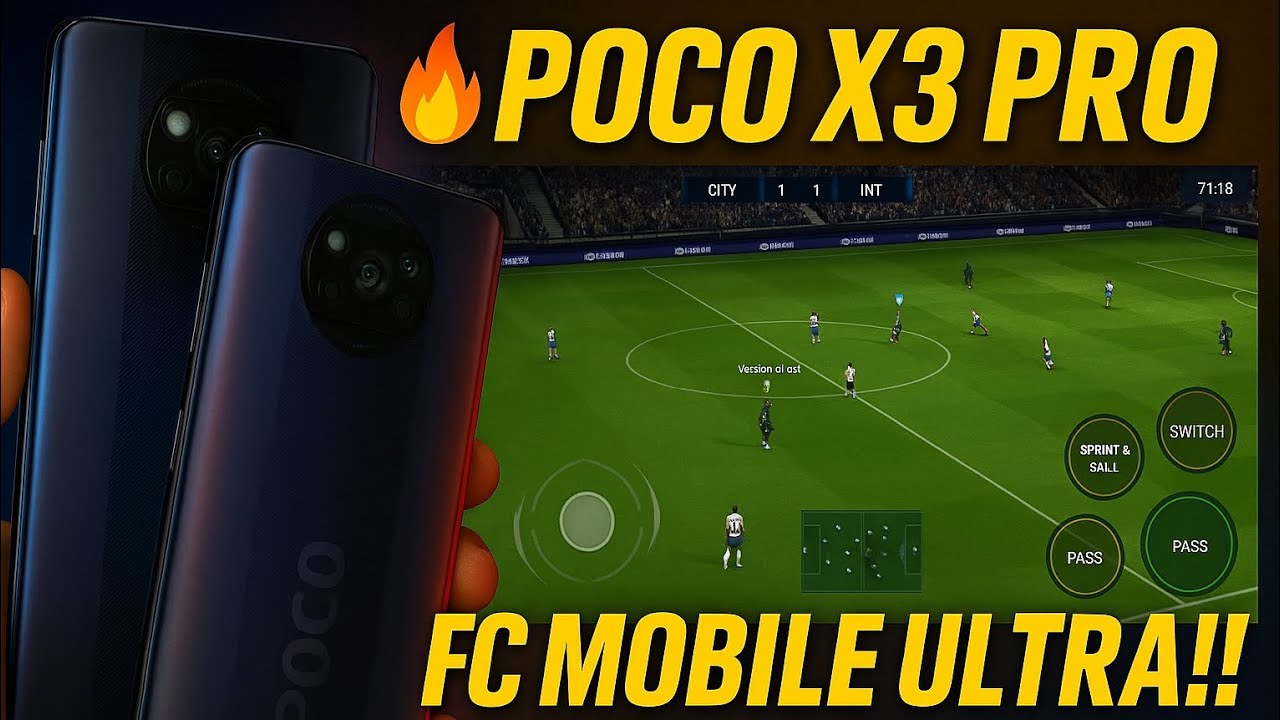 POCO X3 PRO test FC mobile 2025 || ULTRA GRAFIK , LANCAR GA NIH -SNAPDRAGON 860