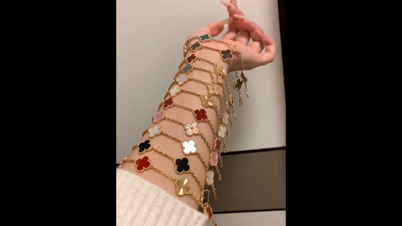Summer Sparkle: Van Cleef & Arpels Frivole Bracelets – Dive into a Rainbow of Colors for the Season!