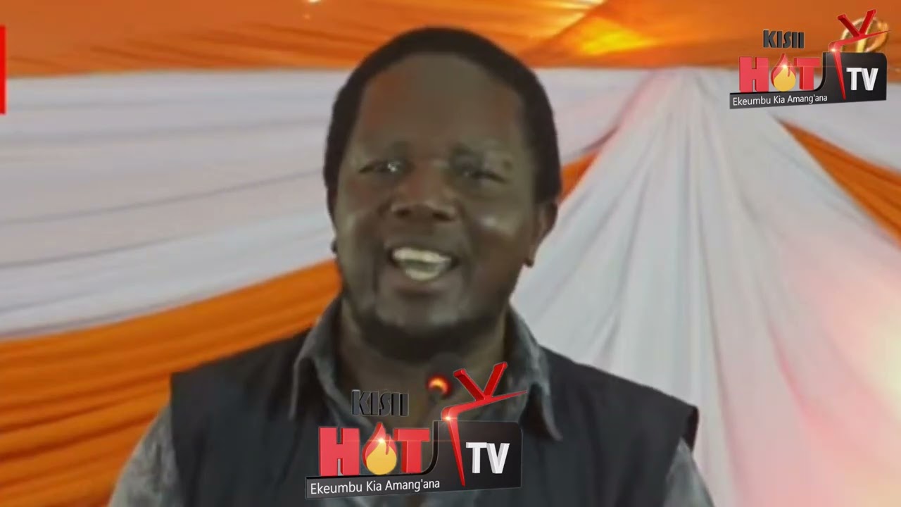 'Wale mnataka kuleta nyokonyoko Nyanza peleka kwenu.'Angry Timothy Bosire breathes fire
