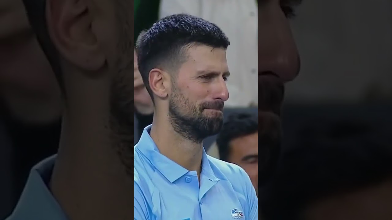 Del potro emotional moment when he said Goodbye to Professional Tennis #novakdjokovic