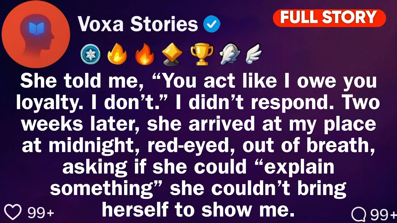 She Told Me, 
