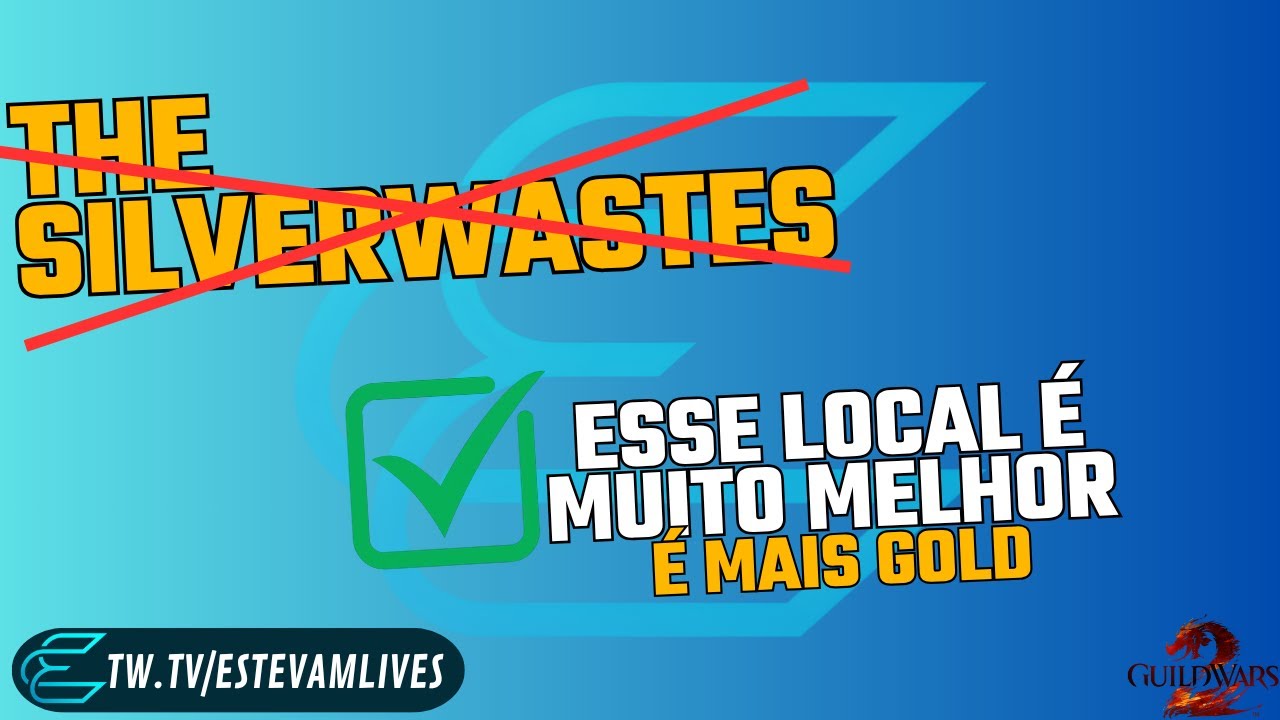 ONDE E COMO FARMAR SEUS PRIMEIROS GOLD EM GUILD WARS 2 - 