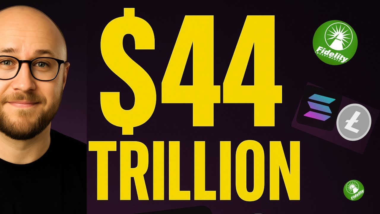 Fidelity Just Unlocked $44 Trillion for Crypto (Solana & Litecoin Added!)