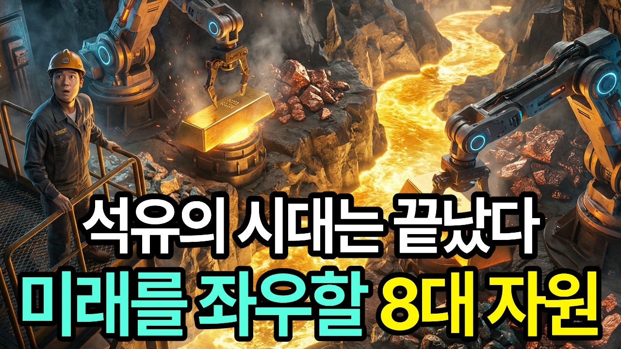 AI시대에 돈이 몰리는 8가지 핵심 자원 (이것만 알아도 투자 상위 1% 가능)