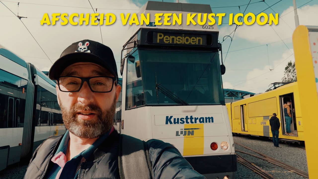 AFSCHEID VAN DE KUSTTRAM! 4K