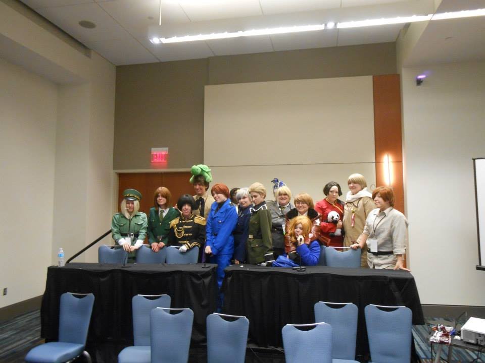 Hetalia Panel Animazment 2014