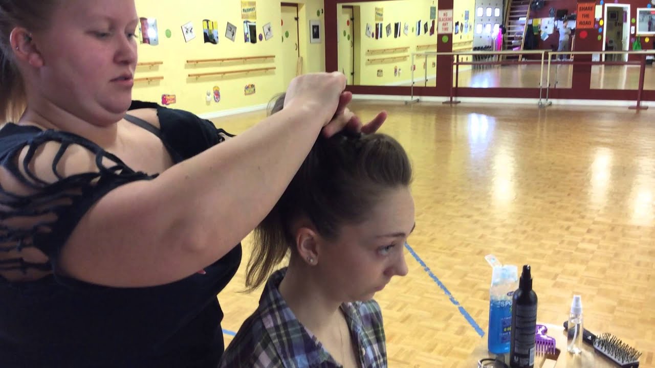 Video for Straight Back High Ponytail with Poof