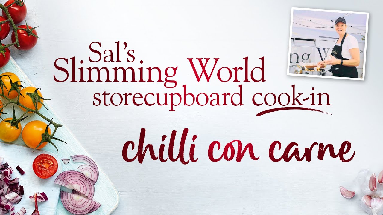 Sal’s Slimming World Storecupboard cook-in Ep6 - chilli con carne