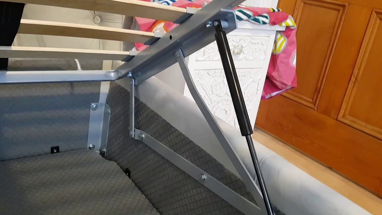 Storage bed stuck - won't close after assembly