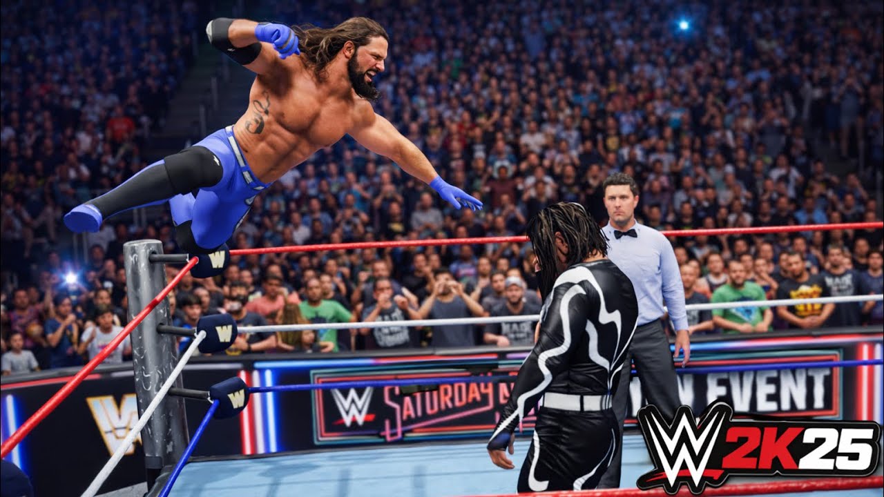 AJ Styles vs Shinsuke Nakamura | Saturday Night’s Main Event (WWE 2K25)