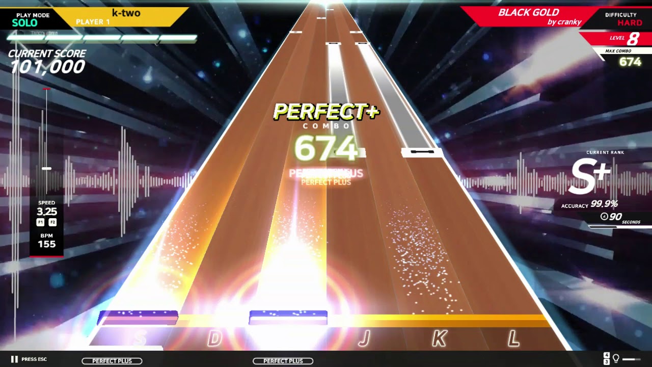 [TAP SONIC BOLD]BLACK GOLD - cranky (HARD)