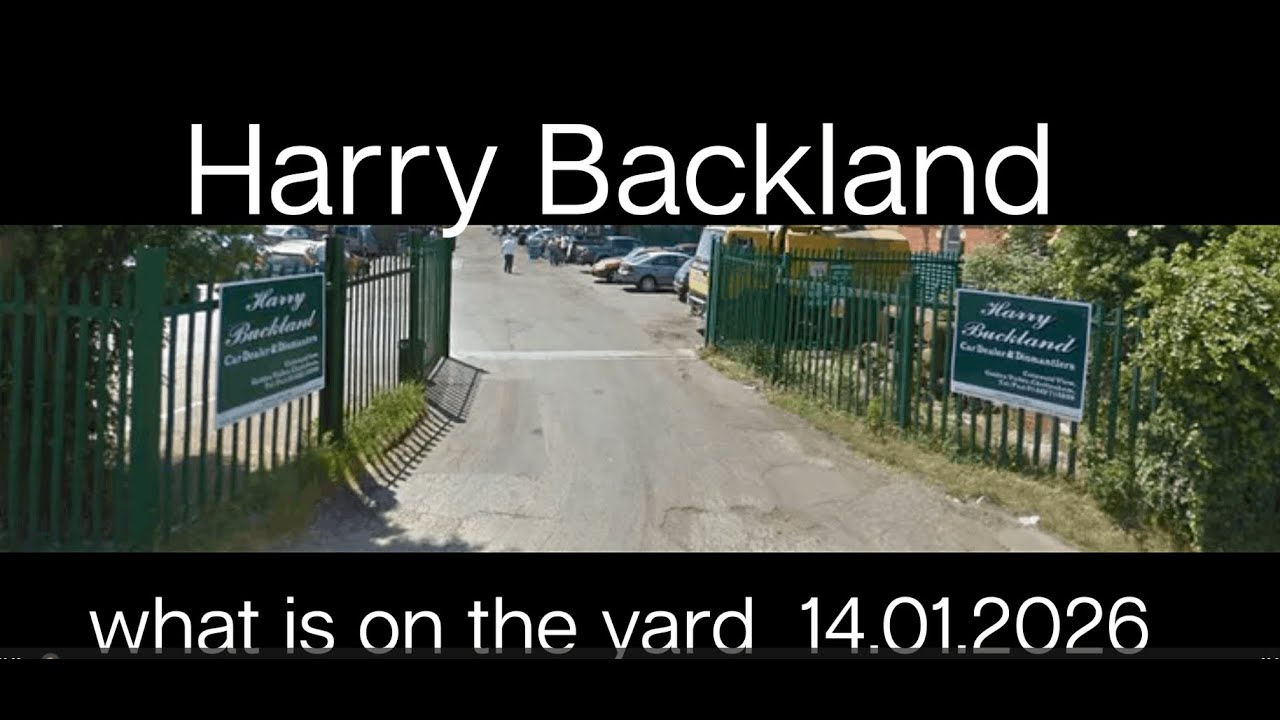 ep. 2 - top yard - What cars are in the Harry Backland scrapyard?