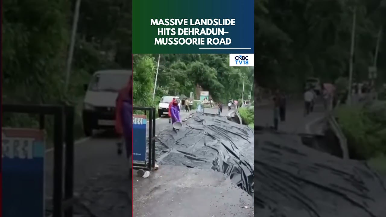 Dehradun-Mussoorie Highway Shut After Landslide Damages Road, Traffic Halted | N18S