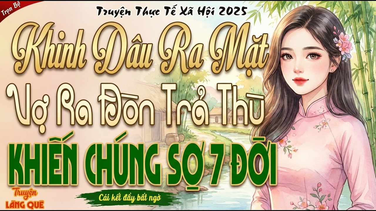 BỊ NHÀ CHỒNG ĐỘC ÁC HÀNH HẠ, NGƯỜI VỢ TUNG ĐÒN TRẢ THÙ KHIẾN CẢ NHÀ KHIẾP SỢ - Kể chuyện đêm khuya