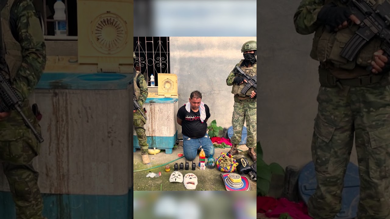 Los Lobos reciben un golpe letal en Quevedo: capturan a &lsquo;Chino Ariel&rsquo; | Operativo militar total