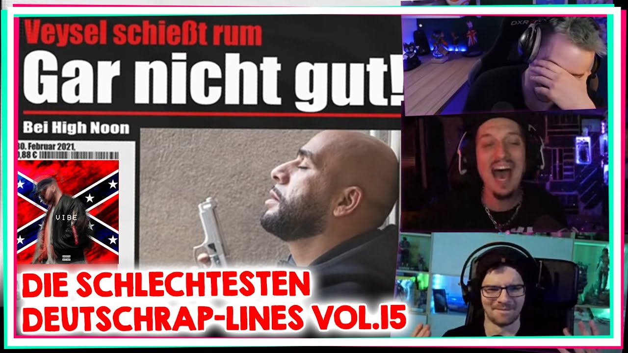 GAR NICHT GUT! Die schlechtesten Deutschrap-Lines - Vol. 15 [React]
