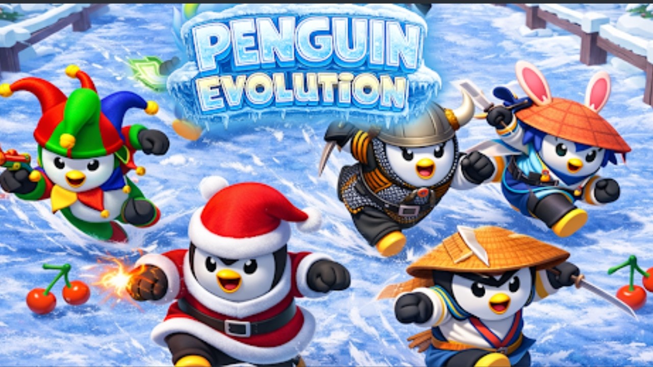 🐧Penguin Evolution Runner 3D Gameplay Walkthrough Part 1 - Ice Run Challenge (Android,iOS)