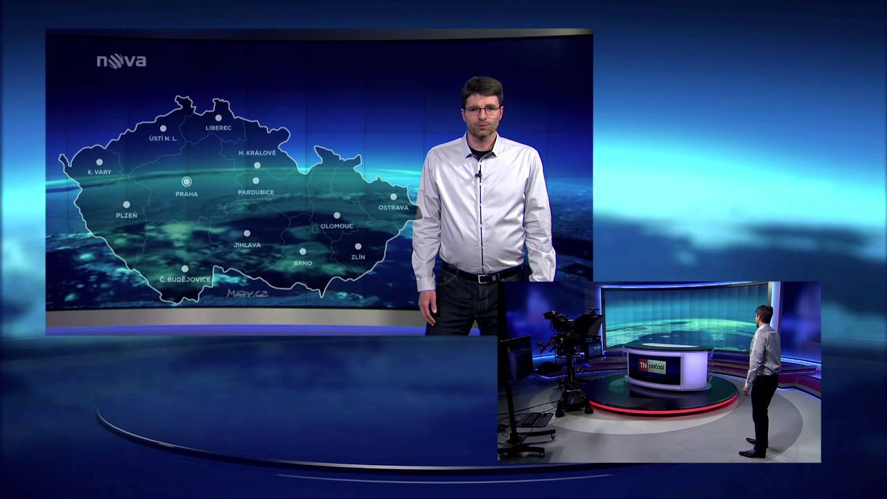 Počasí TV Nova: Grafika bude ovládána gesty moderátorů