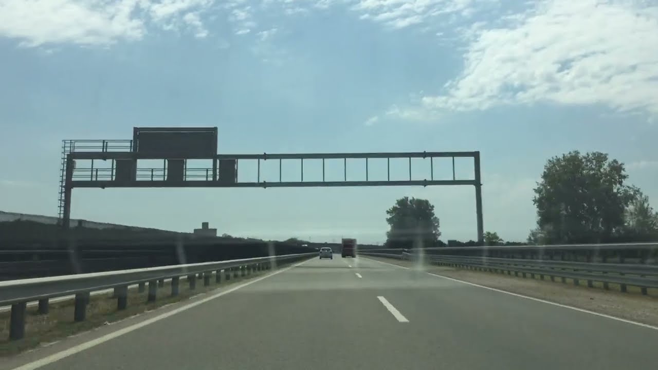 На автомобиле по Венгрии🇭🇺: автомагистраль M4 (E60) Будапешт – Цеглед