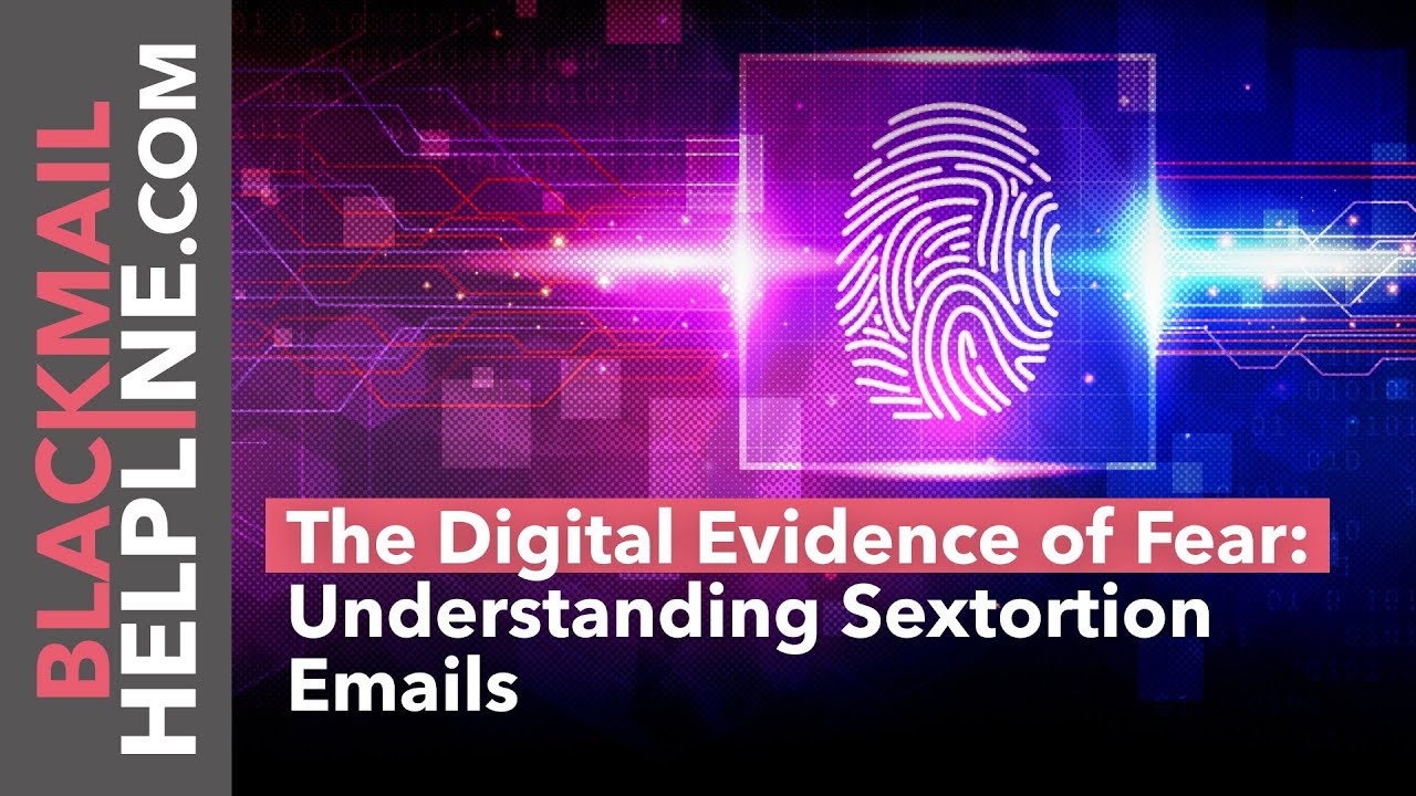 The Digital Evidence of Fear: Understanding Sextortion Emails