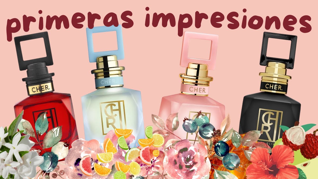 son uno más rico que el otro! perfumes de María Cher
