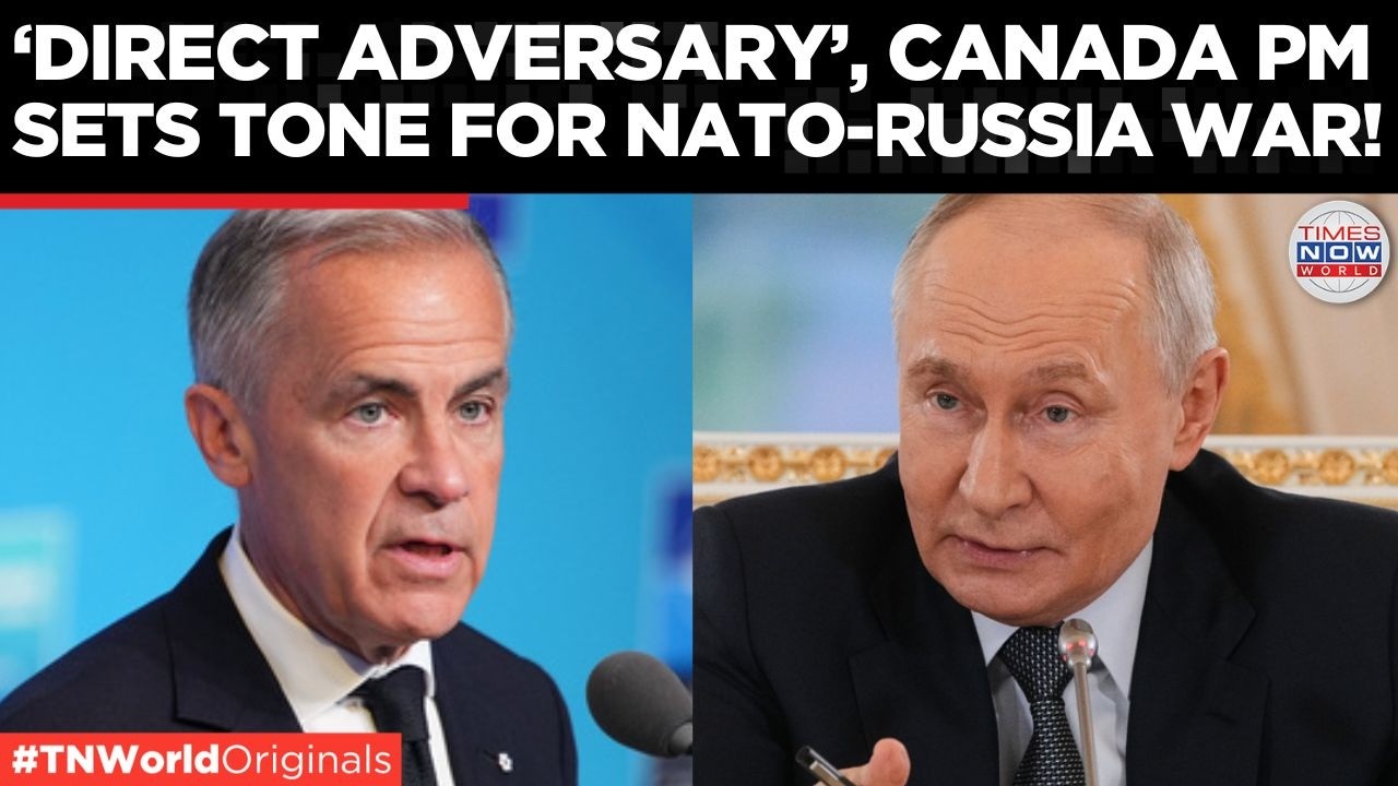 'Russia Is A Direct Adversary': Mark Carney's Explosive NATO Summit Statement | Full Remarks