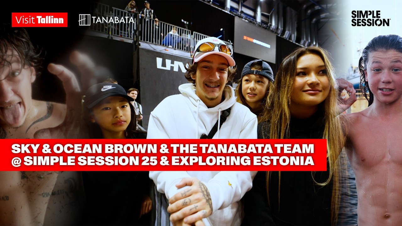 SAUNAS & SIMPLE SESSIONS – SKY BROWN & THE TANABATA TEAM EXPLORING TALLINN, ESTONIA  🧖‍♀️🏰 🇪🇪