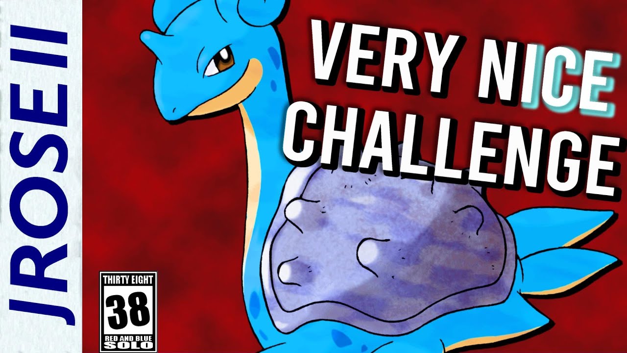 How Fast can you Beat Pokemon Red/Blue with Just a Lapras?