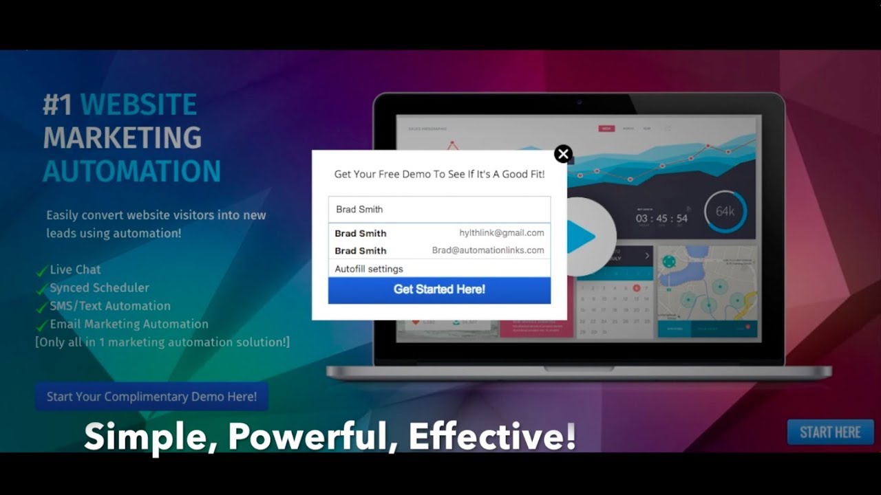 #1 Website Marketing Automation Software