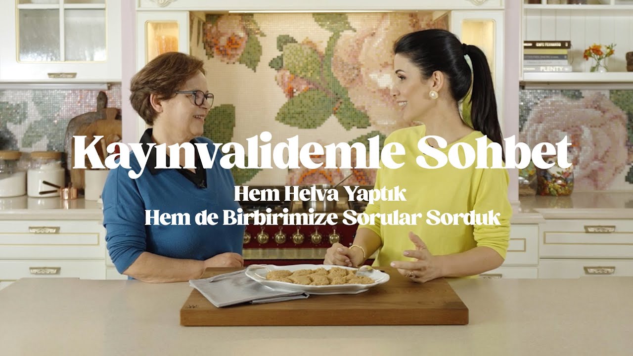 Kayınvalidemle Hem Helva Yaptık Hem De Sohbet Ettik I Sorularımla Onu Biraz Sıkıştırdım 🤪