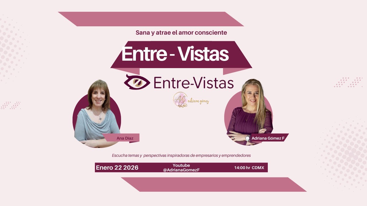 Entre-Vistas Ana Díaz - Sana y atrae el amor consciente #amor #sanación #hipnoluz #reiki #terapias