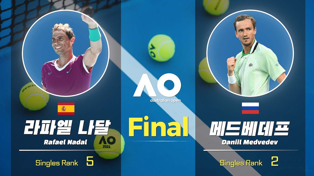 [2022 호주오픈] 결승전 라파엘 나달 vs 다닐 메드베데프 H/L l Australian Open 2022 남자 단식 결승