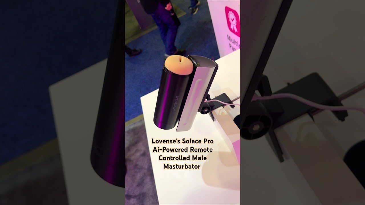 Solace Pro zdalnie sterowany masturbator zasilany sztuczną inteligencją