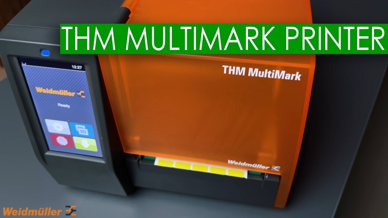 THM MultiMark Printer by Weidmuller - SMART HOME SYSTEMS