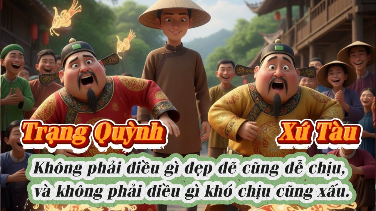 Trạng Quỳnh Chơi Khăm Xứ Tàu | Truyện Dân Gian Việt Nam