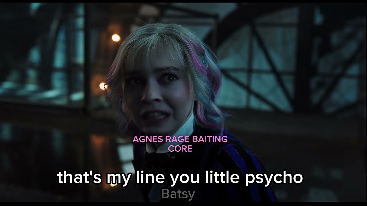Agnes the rage bait queen. 