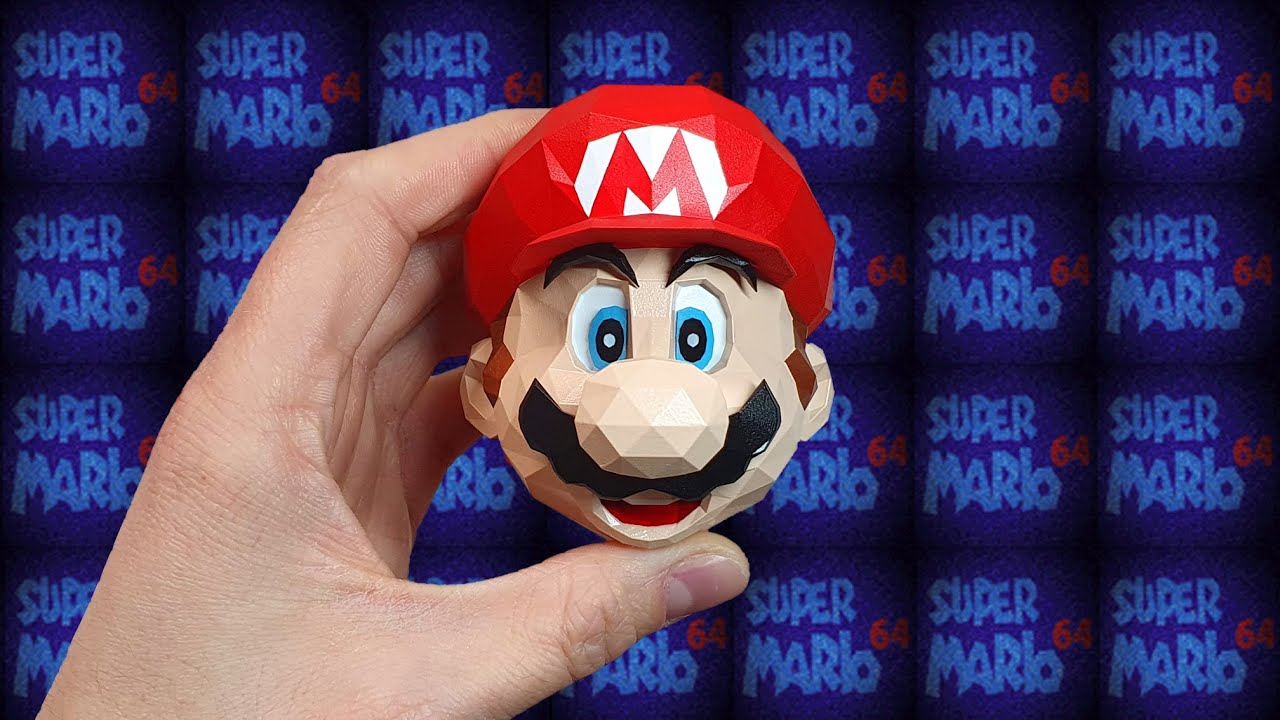 Making Marios Head from Super Mario 64