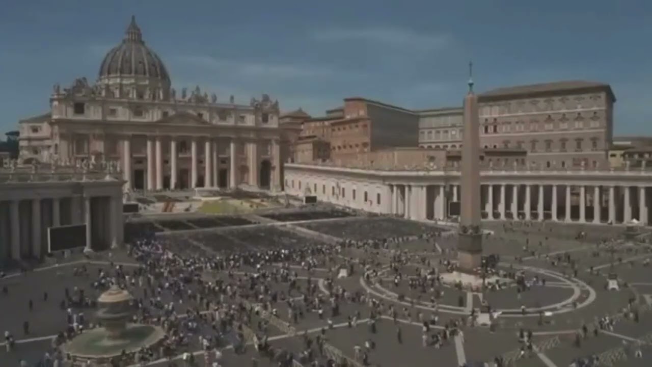 Veja o momento em que sinos do Vaticano anunciam a morte do Papa Francisco