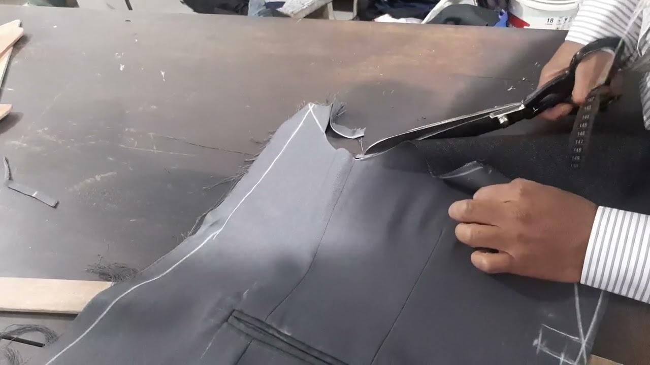 CONFECCIÓN DE SACO DE HOMBRE, PASO PASO, PARTE 5