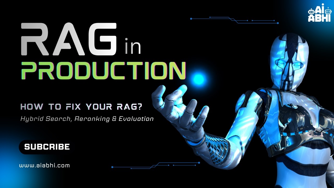 Why Your RAG System Retrieves Garbage - How to Fix It - Prod RAG: Hybrid Search, Reranking & Eval